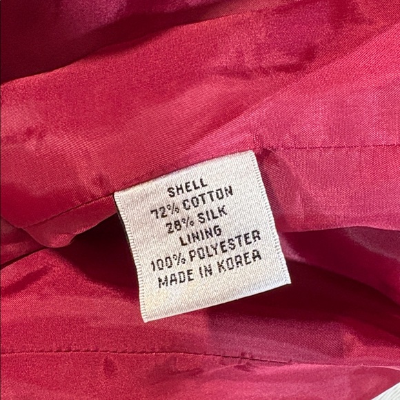 Talbots Rich Raspberry Velvet Blazer - Picture 6 of 6